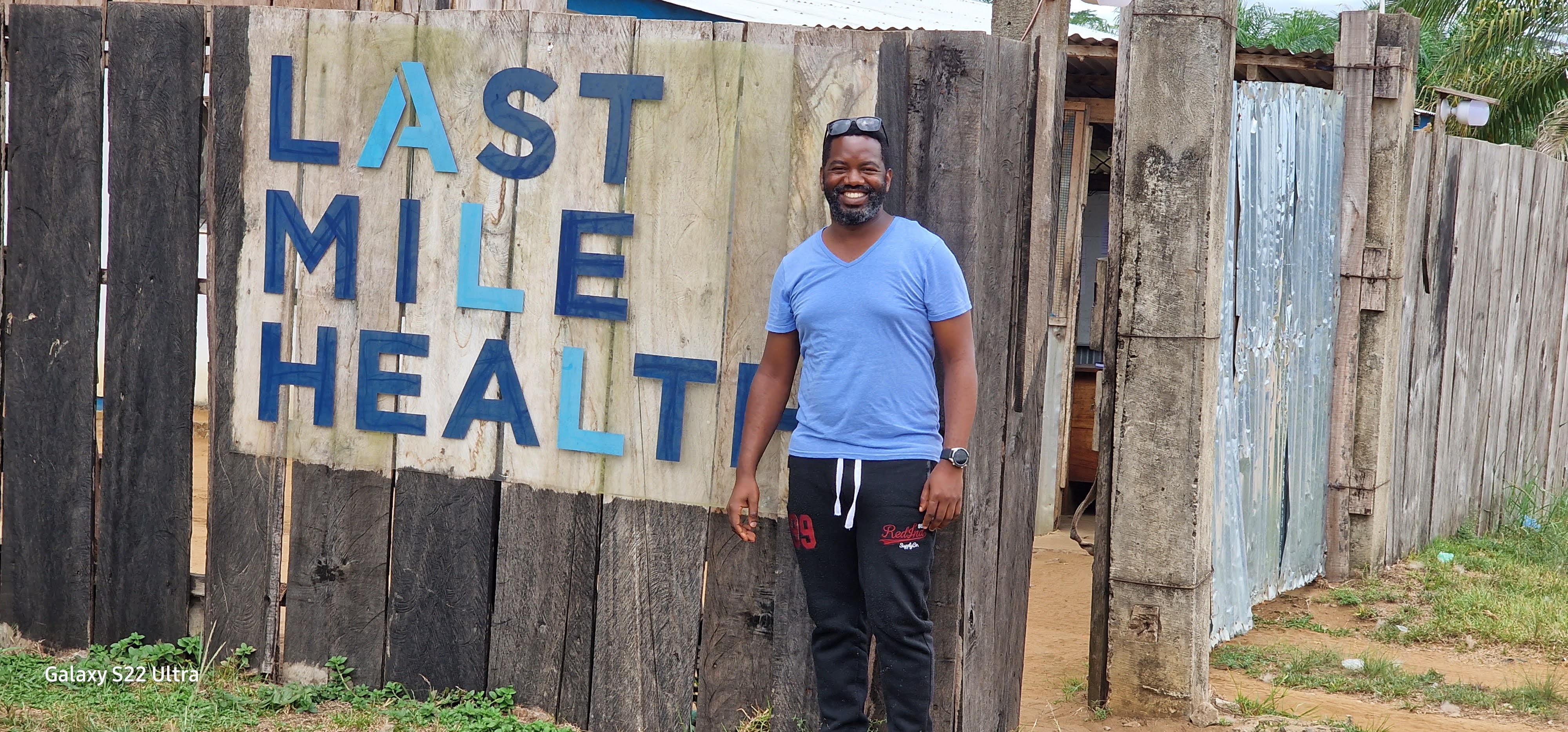 Brian Ssennoga at Last Mile Health — Liberia