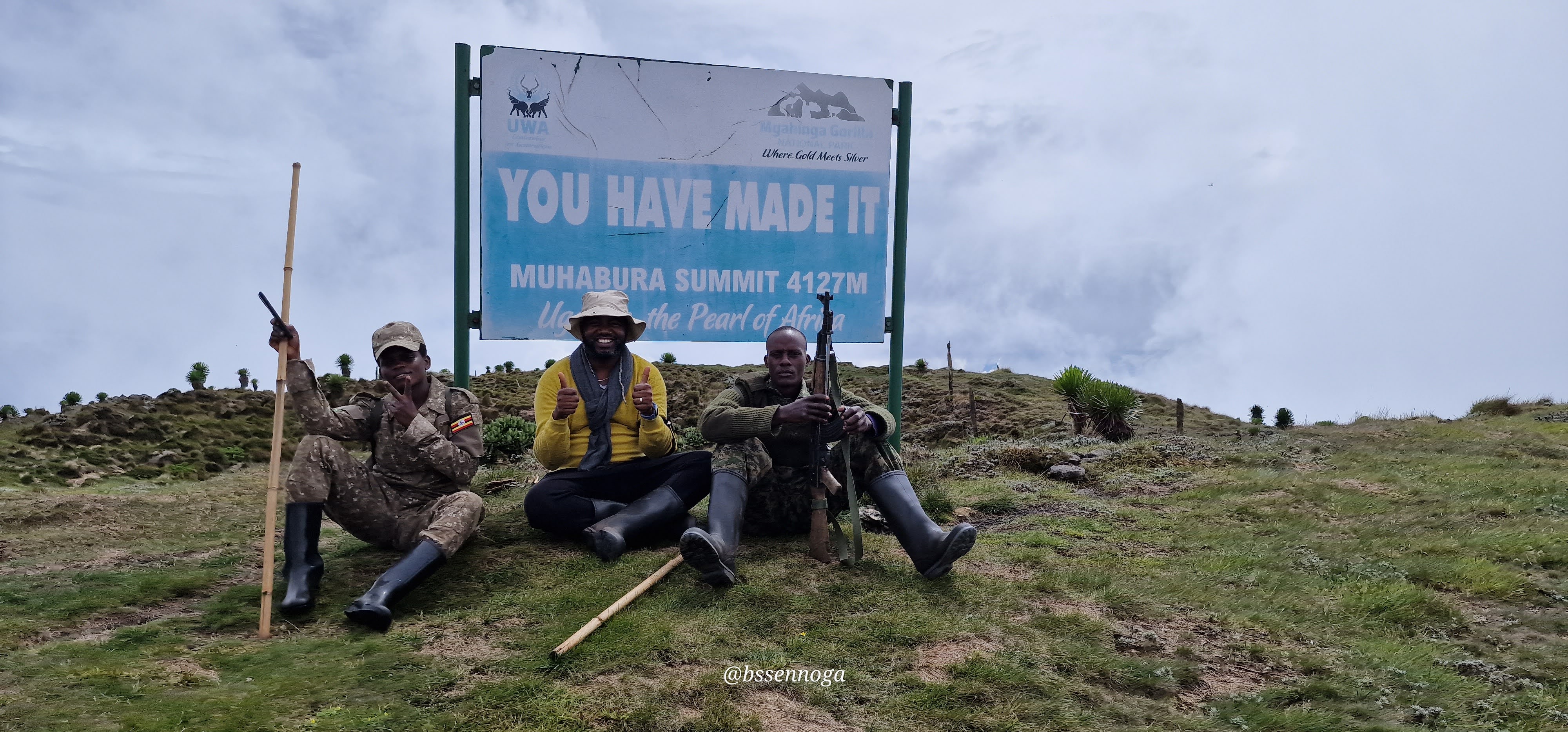 Mountain climb — one item on the list